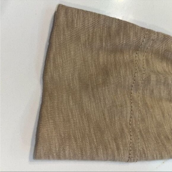 Vintage 90s McBling JCrew Tan Sequin Button Up Cardigan XS - Picture 9 of 13